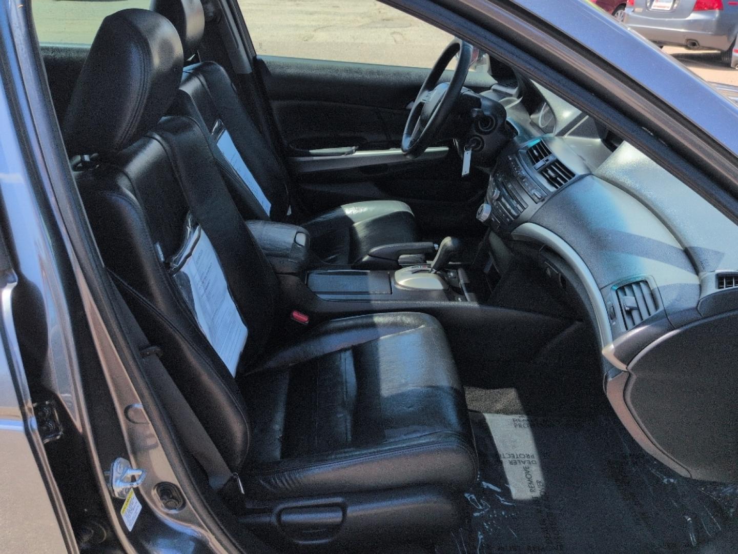 2008 GRAY Honda Accord EX-L (1HGCP26838A) with an 4 Cyl, 2.4L engine, Automatic transmission, located at 10890 W. Colfax Ave., Lakewood, CO, 80215, (303) 274-7692, 39.739914, -105.120132- Photo#16
