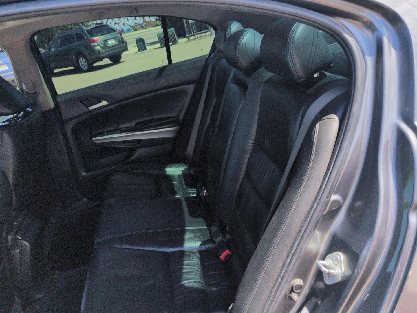 2008 GRAY Honda Accord EX-L (1HGCP26838A) with an 4 Cyl, 2.4L engine, Automatic transmission, located at 10890 W. Colfax Ave., Lakewood, CO, 80215, (303) 274-7692, 39.739914, -105.120132- Photo#18