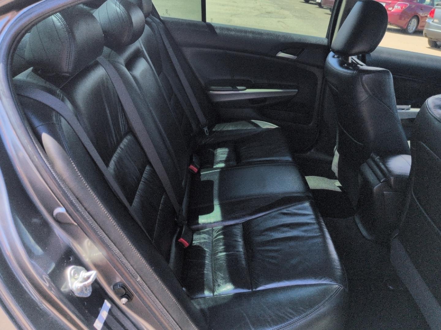 2008 GRAY Honda Accord EX-L (1HGCP26838A) with an 4 Cyl, 2.4L engine, Automatic transmission, located at 10890 W. Colfax Ave., Lakewood, CO, 80215, (303) 274-7692, 39.739914, -105.120132- Photo#20