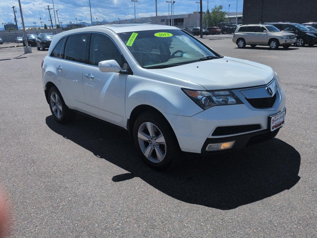 2013 WHITE Acura MDX Base (2HNYD2H20DH) with an V6, 3.7L engine, Automatic transmission, located at 10890 W. Colfax Ave., Lakewood, CO, 80215, (303) 274-7692, 39.739914, -105.120132- Photo#2