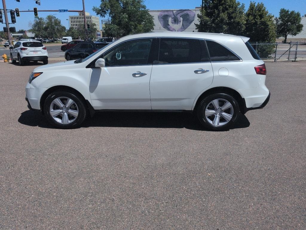 2013 WHITE Acura MDX Base (2HNYD2H20DH) with an V6, 3.7L engine, Automatic transmission, located at 10890 W. Colfax Ave., Lakewood, CO, 80215, (303) 274-7692, 39.739914, -105.120132- Photo#7