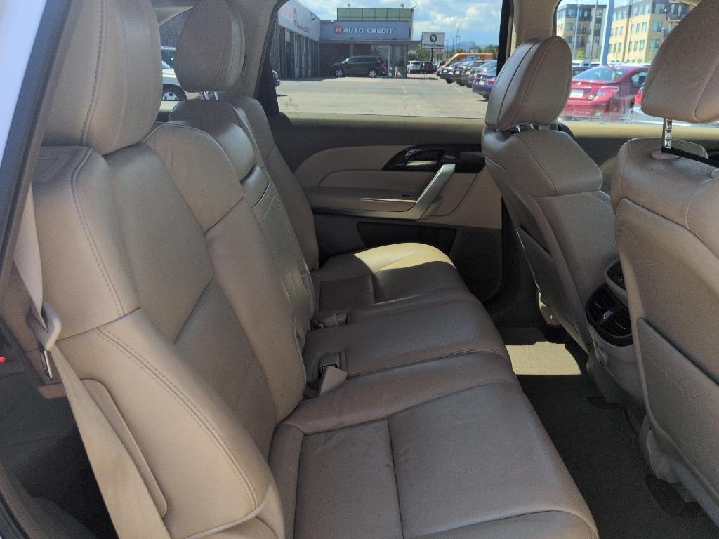 2013 WHITE Acura MDX Base (2HNYD2H20DH) with an V6, 3.7L engine, Automatic transmission, located at 10890 W. Colfax Ave., Lakewood, CO, 80215, (303) 274-7692, 39.739914, -105.120132- Photo#20