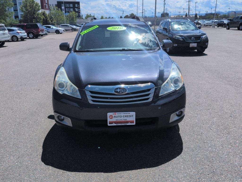 2010 GRAY Subaru Outback Premium (4S4BRCCCXA3) with an 4 Cyl, 2.5L engine, Automatic transmission, located at 10890 W. Colfax Ave., Lakewood, CO, 80215, (303) 274-7692, 39.739914, -105.120132- Photo#1