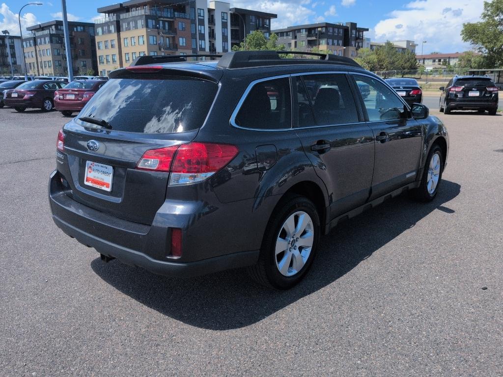 2010 GRAY Subaru Outback Premium (4S4BRCCCXA3) with an 4 Cyl, 2.5L engine, Automatic transmission, located at 10890 W. Colfax Ave., Lakewood, CO, 80215, (303) 274-7692, 39.739914, -105.120132- Photo#4
