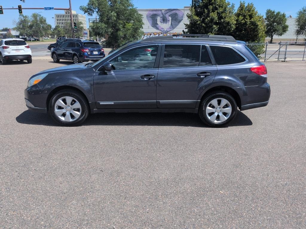 2010 GRAY Subaru Outback Premium (4S4BRCCCXA3) with an 4 Cyl, 2.5L engine, Automatic transmission, located at 10890 W. Colfax Ave., Lakewood, CO, 80215, (303) 274-7692, 39.739914, -105.120132- Photo#7