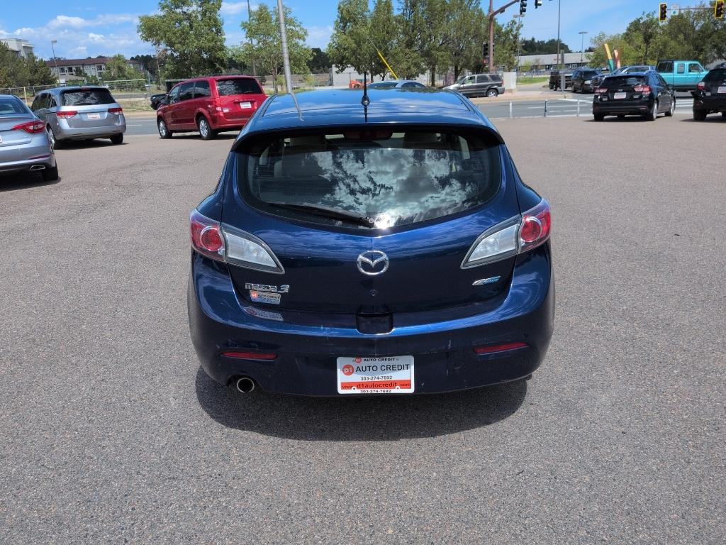 2012 BLUE Mazda Mazda3 i Touring w/SKYACTIV-G (JM1BL1L72C1) with an 4 Cyl, 2.0L engine, Automatic transmission, located at 10890 W. Colfax Ave., Lakewood, CO, 80215, (303) 274-7692, 39.739914, -105.120132- Photo#5