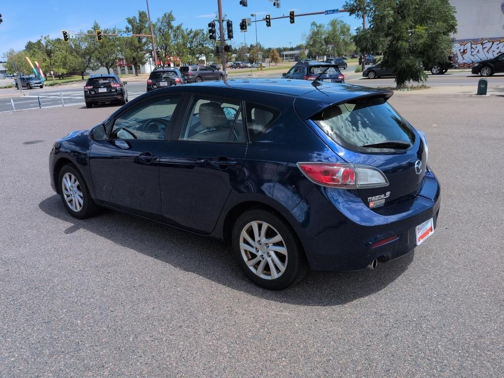2012 BLUE Mazda Mazda3 i Touring w/SKYACTIV-G (JM1BL1L72C1) with an 4 Cyl, 2.0L engine, Automatic transmission, located at 10890 W. Colfax Ave., Lakewood, CO, 80215, (303) 274-7692, 39.739914, -105.120132- Photo#6