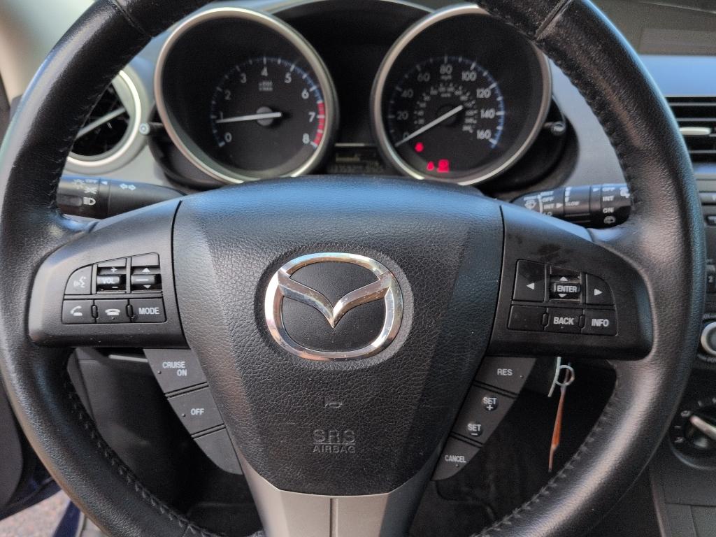 2012 BLUE Mazda Mazda3 i Touring w/SKYACTIV-G (JM1BL1L72C1) with an 4 Cyl, 2.0L engine, Automatic transmission, located at 10890 W. Colfax Ave., Lakewood, CO, 80215, (303) 274-7692, 39.739914, -105.120132- Photo#11