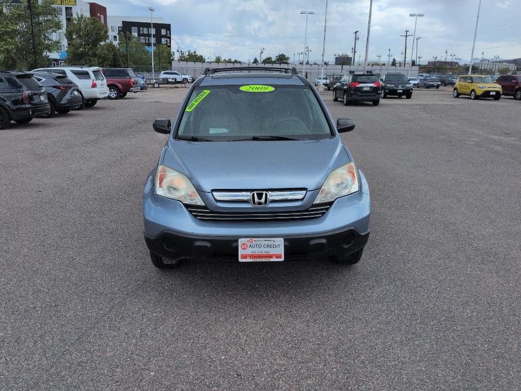 2009 GRAY Honda CR-V EX (3CZRE38519G) with an 4 Cyl, 2.4L engine, Automatic transmission, located at 10890 W. Colfax Ave., Lakewood, CO, 80215, (303) 274-7692, 39.739914, -105.120132- Photo#1