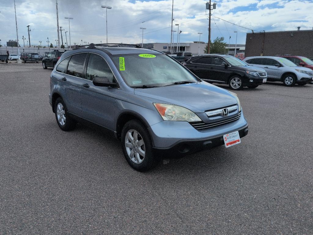 2009 GRAY Honda CR-V EX (3CZRE38519G) with an 4 Cyl, 2.4L engine, Automatic transmission, located at 10890 W. Colfax Ave., Lakewood, CO, 80215, (303) 274-7692, 39.739914, -105.120132- Photo#2