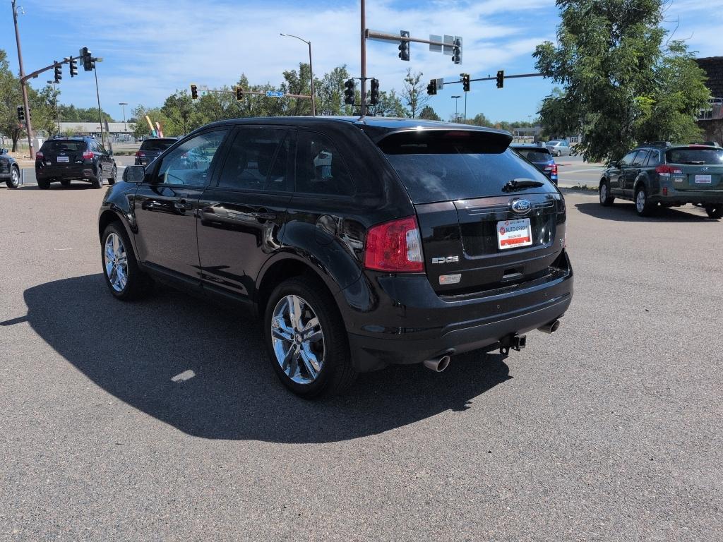 2014 BROWN Ford Edge SEL (2FMDK4JCXEB) with an V6, 3.5L engine, Automatic transmission, located at 10890 W. Colfax Ave., Lakewood, CO, 80215, (303) 274-7692, 39.739914, -105.120132- Photo#6