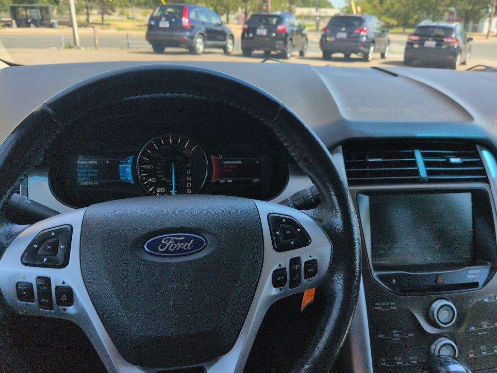 2014 BROWN Ford Edge SEL (2FMDK4JCXEB) with an V6, 3.5L engine, Automatic transmission, located at 10890 W. Colfax Ave., Lakewood, CO, 80215, (303) 274-7692, 39.739914, -105.120132- Photo#10