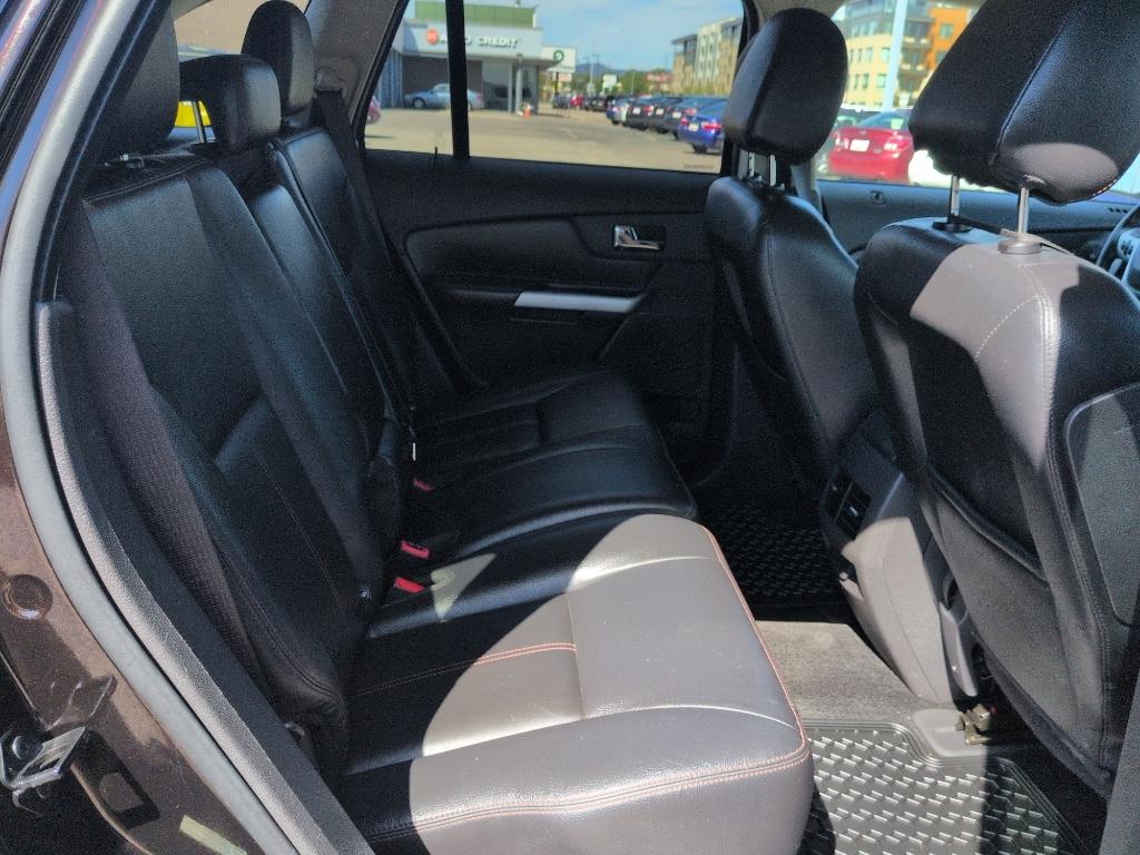 2014 BROWN Ford Edge SEL (2FMDK4JCXEB) with an V6, 3.5L engine, Automatic transmission, located at 10890 W. Colfax Ave., Lakewood, CO, 80215, (303) 274-7692, 39.739914, -105.120132- Photo#22
