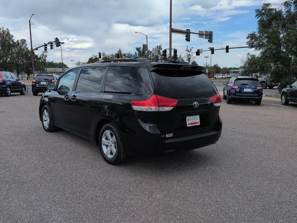 2011 BLACK Toyota Sienna LE 8-PASS V6 (5TDKK3DC7BS) with an V6, 3.5L engine, Automatic transmission, located at 10890 W. Colfax Ave., Lakewood, CO, 80215, (303) 274-7692, 39.739914, -105.120132- Photo#6