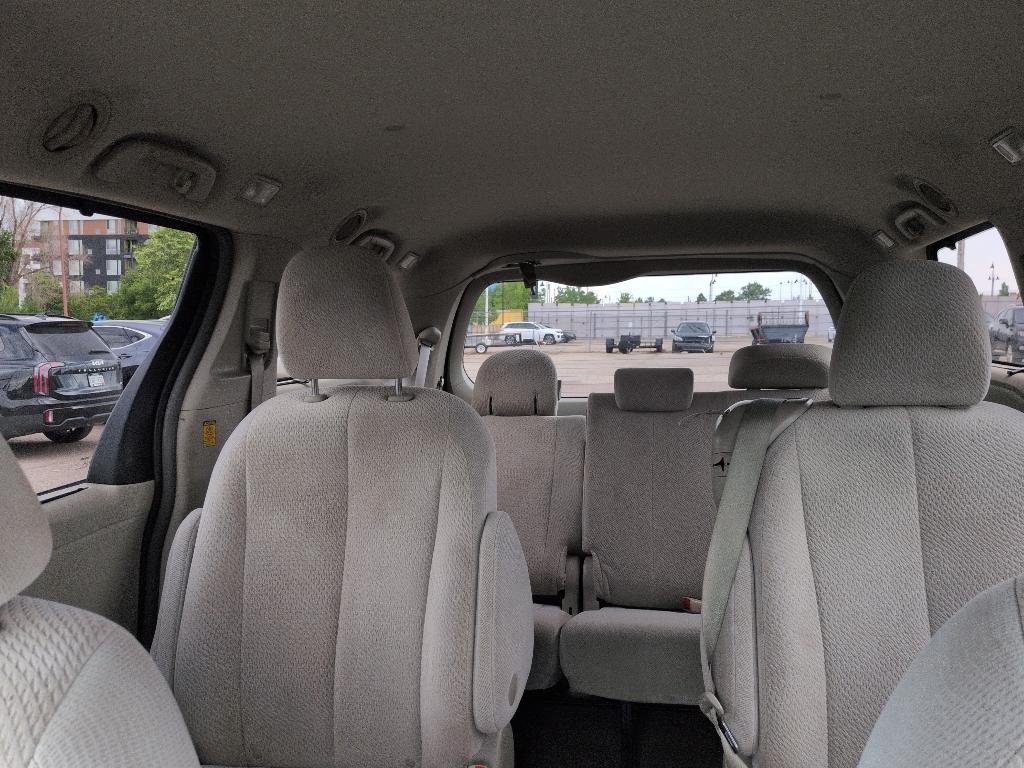 2011 BLACK Toyota Sienna LE 8-PASS V6 (5TDKK3DC7BS) with an V6, 3.5L engine, Automatic transmission, located at 10890 W. Colfax Ave., Lakewood, CO, 80215, (303) 274-7692, 39.739914, -105.120132- Photo#13