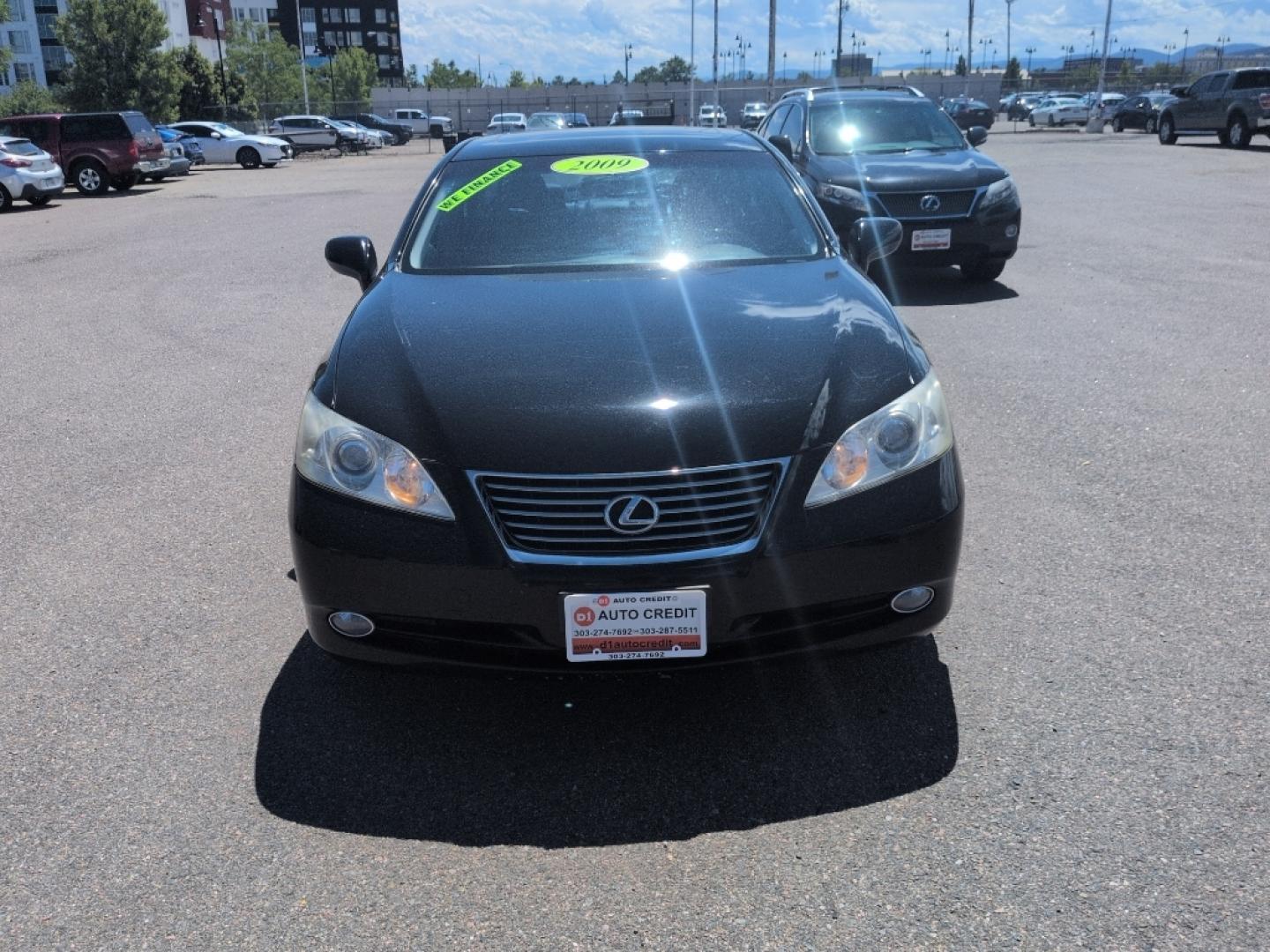 2009 BLACK Lexus ES 350 Base (JTHBJ46G792) with an V6, 3.5L engine, Automatic transmission, located at 10890 W. Colfax Ave., Lakewood, CO, 80215, (303) 274-7692, 39.739914, -105.120132- Photo#1