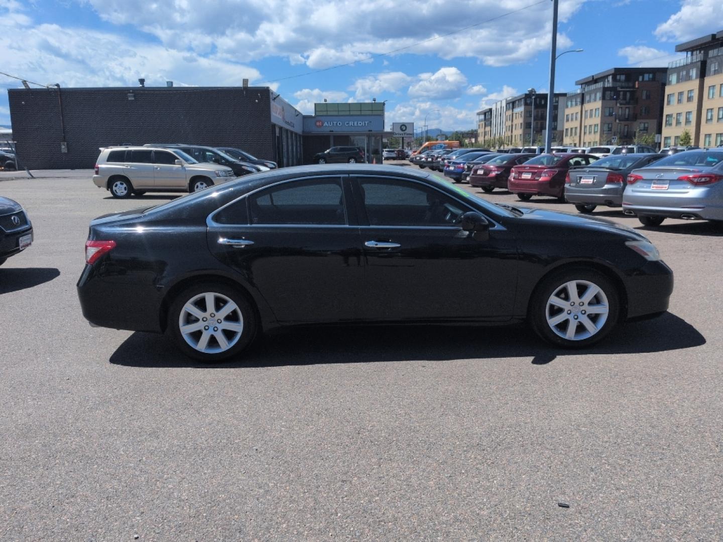 2009 BLACK Lexus ES 350 Base (JTHBJ46G792) with an V6, 3.5L engine, Automatic transmission, located at 10890 W. Colfax Ave., Lakewood, CO, 80215, (303) 274-7692, 39.739914, -105.120132- Photo#3