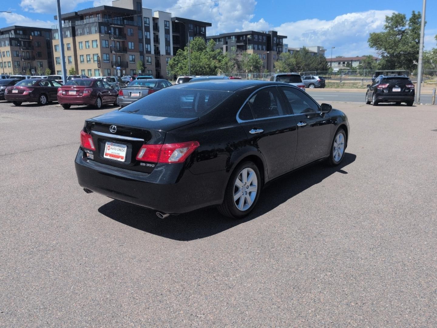 2009 BLACK Lexus ES 350 Base (JTHBJ46G792) with an V6, 3.5L engine, Automatic transmission, located at 10890 W. Colfax Ave., Lakewood, CO, 80215, (303) 274-7692, 39.739914, -105.120132- Photo#4