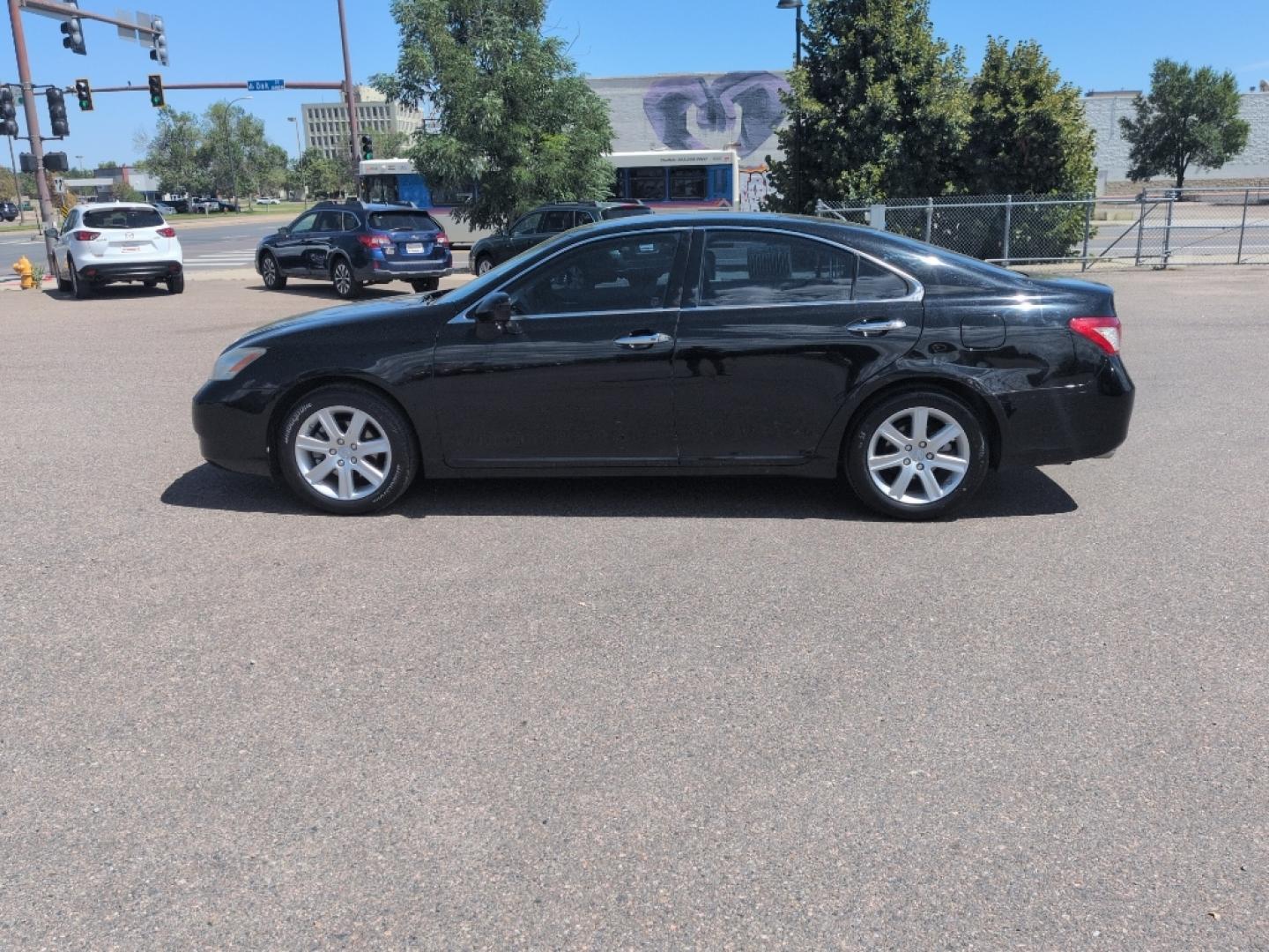 2009 BLACK Lexus ES 350 Base (JTHBJ46G792) with an V6, 3.5L engine, Automatic transmission, located at 10890 W. Colfax Ave., Lakewood, CO, 80215, (303) 274-7692, 39.739914, -105.120132- Photo#7