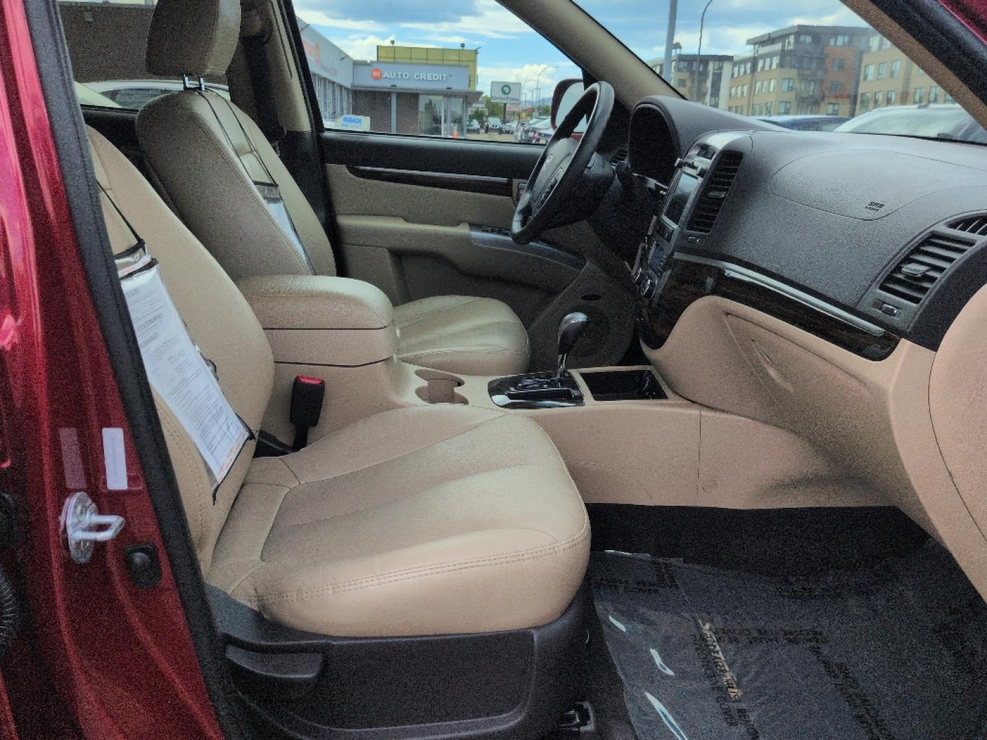 2012 red Hyundai Santa Fe LIMITED 3.5 FWD (5XYZK4AG3CG) with an V6, 3.5L engine, Automatic transmission, located at 10890 W. Colfax Ave., Lakewood, CO, 80215, (303) 274-7692, 39.739914, -105.120132- Photo#18