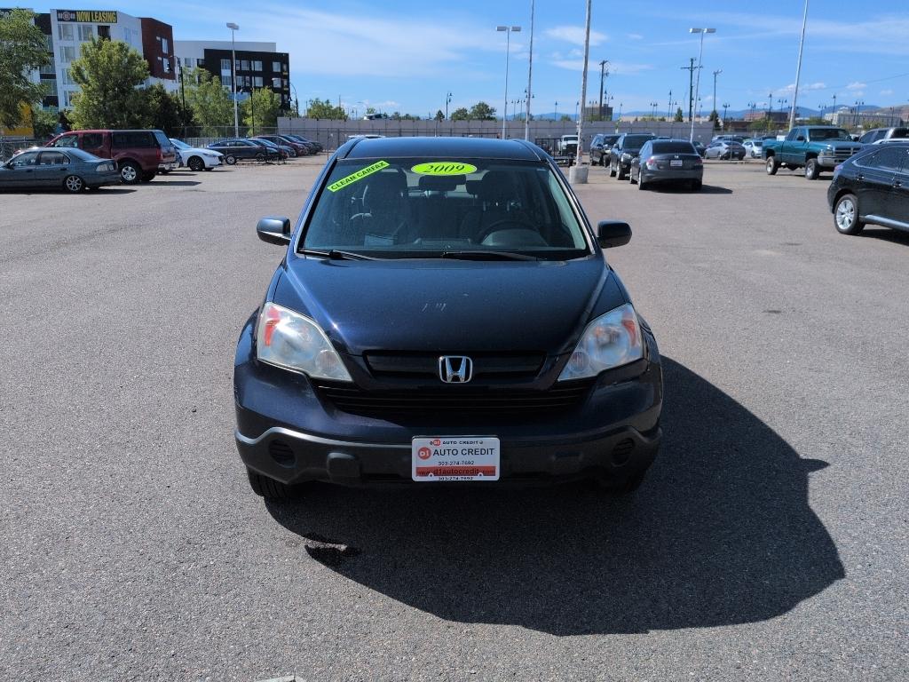 2009 BLUE Honda CR-V LX (5J6RE48369L) with an 4 Cyl, 2.4L engine, Automatic transmission, located at 10890 W. Colfax Ave., Lakewood, CO, 80215, (303) 274-7692, 39.739914, -105.120132- Photo#1