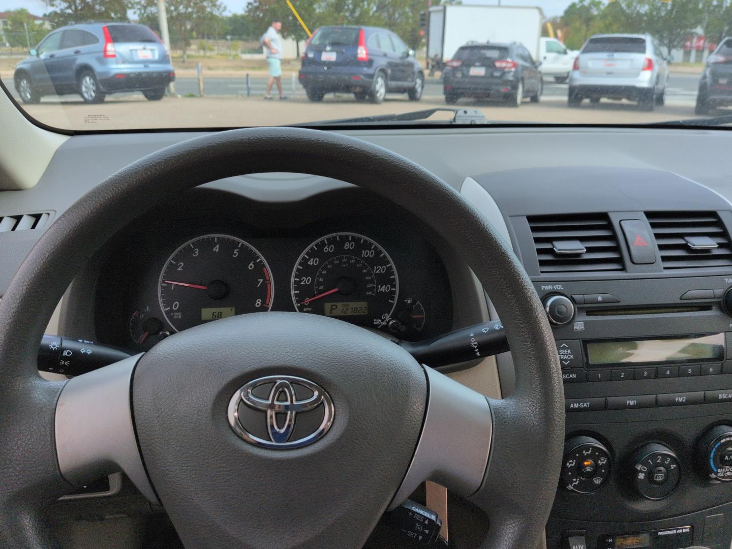 2010 RED /ACTUAL Toyota Corolla LE 4-SPEED AT (1NXBU4EE3AZ) with an 4 Cyl, 1.8L engine, Automatic 4-Speed transmission, located at 10890 W. Colfax Ave., Lakewood, CO, 80215, (303) 274-7692, 39.739914, -105.120132- Photo#10