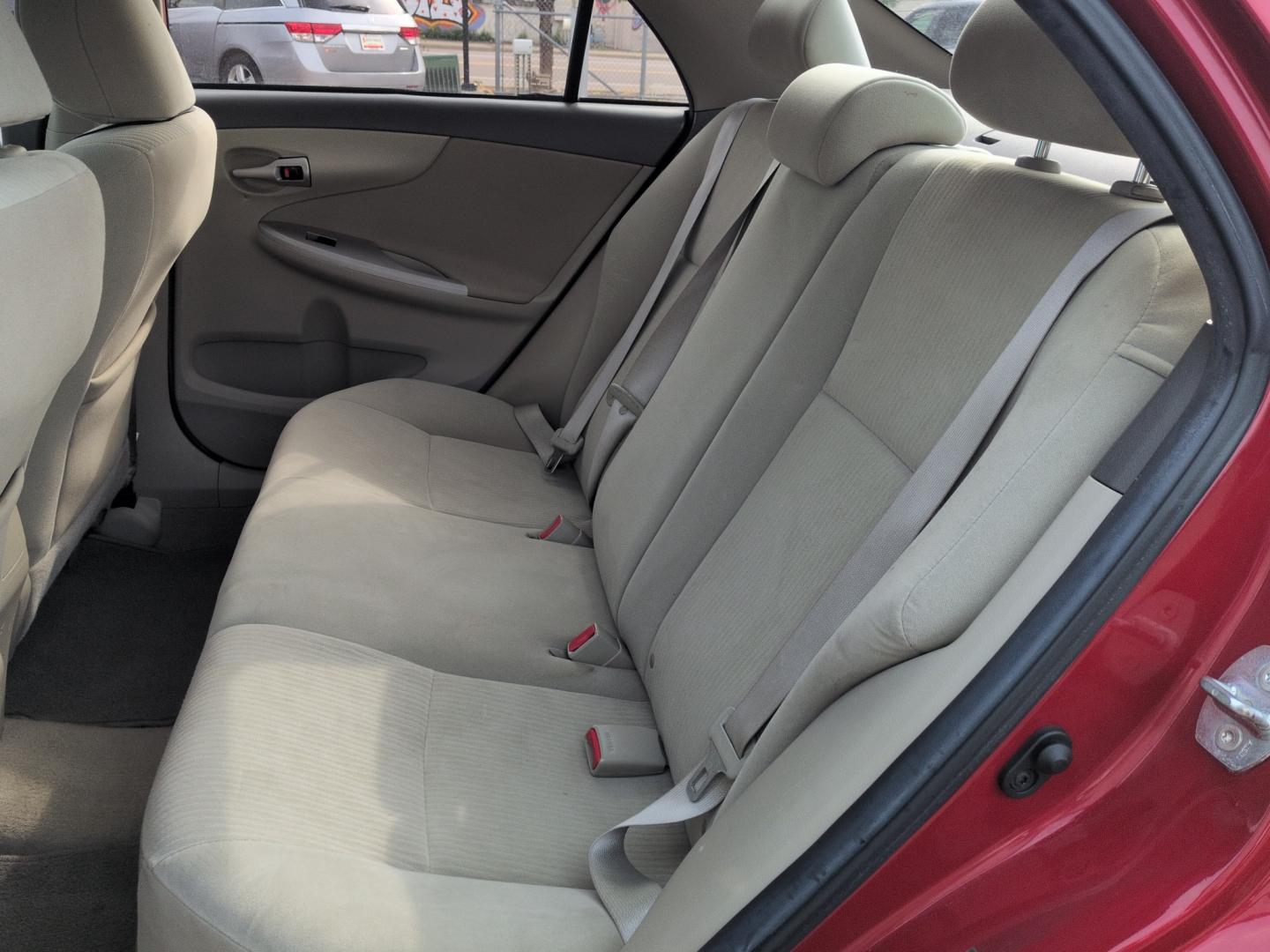 2010 RED /ACTUAL Toyota Corolla LE 4-SPEED AT (1NXBU4EE3AZ) with an 4 Cyl, 1.8L engine, Automatic 4-Speed transmission, located at 10890 W. Colfax Ave., Lakewood, CO, 80215, (303) 274-7692, 39.739914, -105.120132- Photo#14
