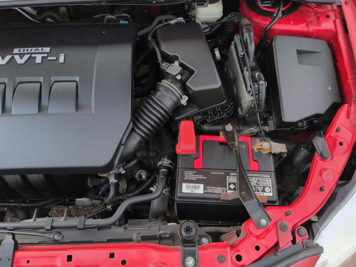 2010 RED /ACTUAL Toyota Corolla LE 4-SPEED AT (1NXBU4EE3AZ) with an 4 Cyl, 1.8L engine, Automatic 4-Speed transmission, located at 10890 W. Colfax Ave., Lakewood, CO, 80215, (303) 274-7692, 39.739914, -105.120132- Photo#22