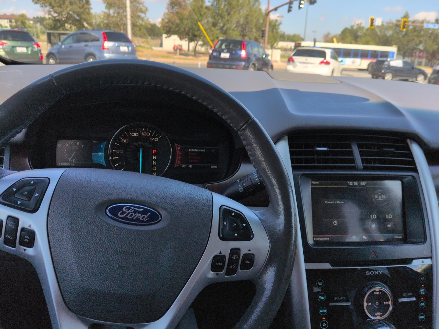 2012 SILVER Ford Edge Limited (2FMDK4KC4CB) with an V6, 3.5L engine, Automatic transmission, located at 10890 W. Colfax Ave., Lakewood, CO, 80215, (303) 274-7692, 39.739914, -105.120132- Photo#10