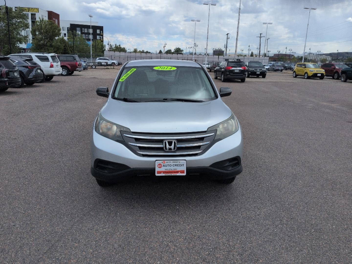 2014 GRAY Honda CR-V LX (2HKRM4H33EH) with an 4 Cyl, 2.4L engine, Automatic transmission, located at 10890 W. Colfax Ave., Lakewood, CO, 80215, (303) 274-7692, 39.739914, -105.120132- Photo#1