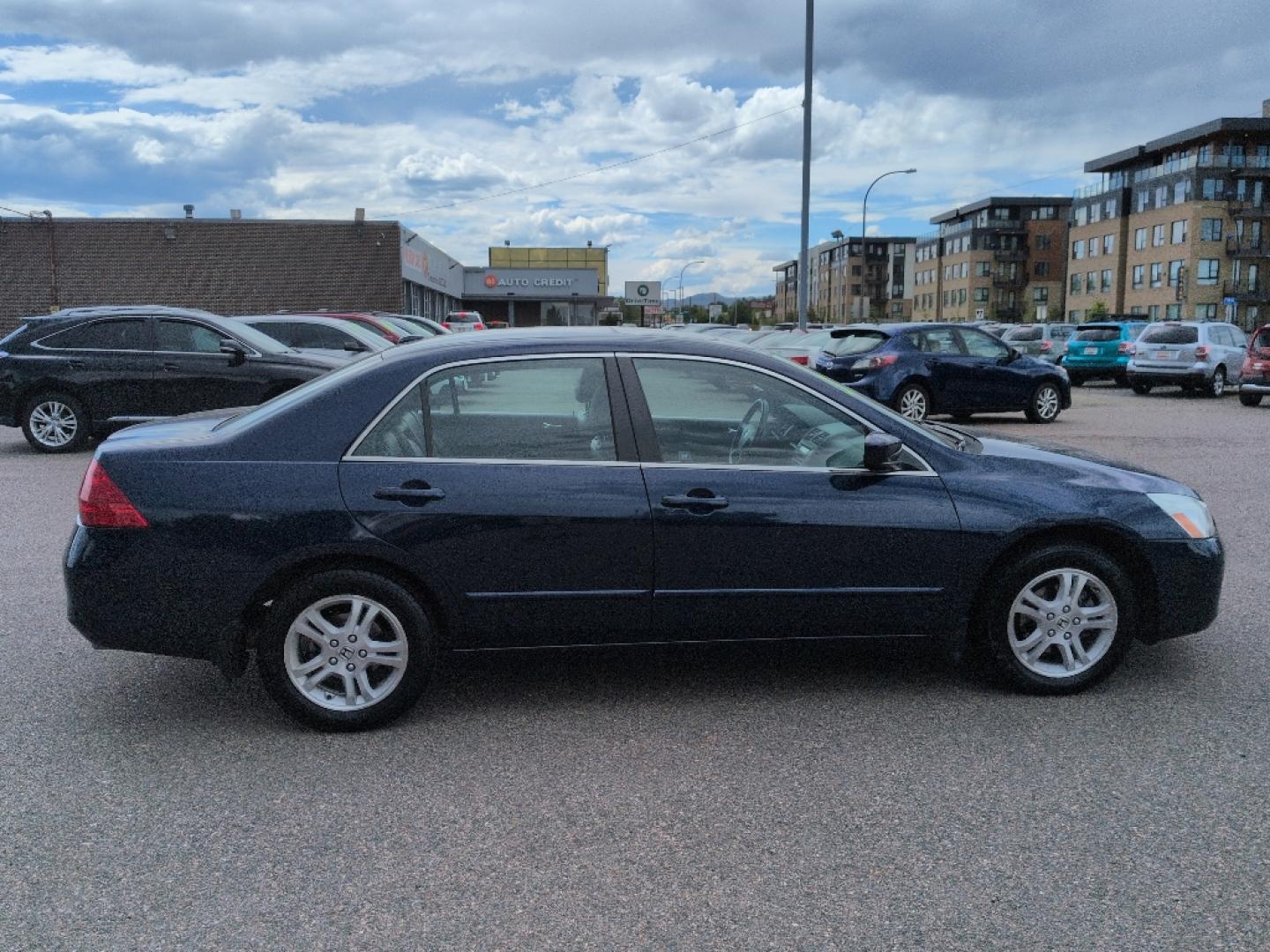 2006 BLUE /EXEMPT Honda Accord EX (1HGCM56856A) with an 4 Cyl, 2.4L engine, Automatic transmission, located at 10890 W. Colfax Ave., Lakewood, CO, 80215, (303) 274-7692, 39.739914, -105.120132- Photo#3