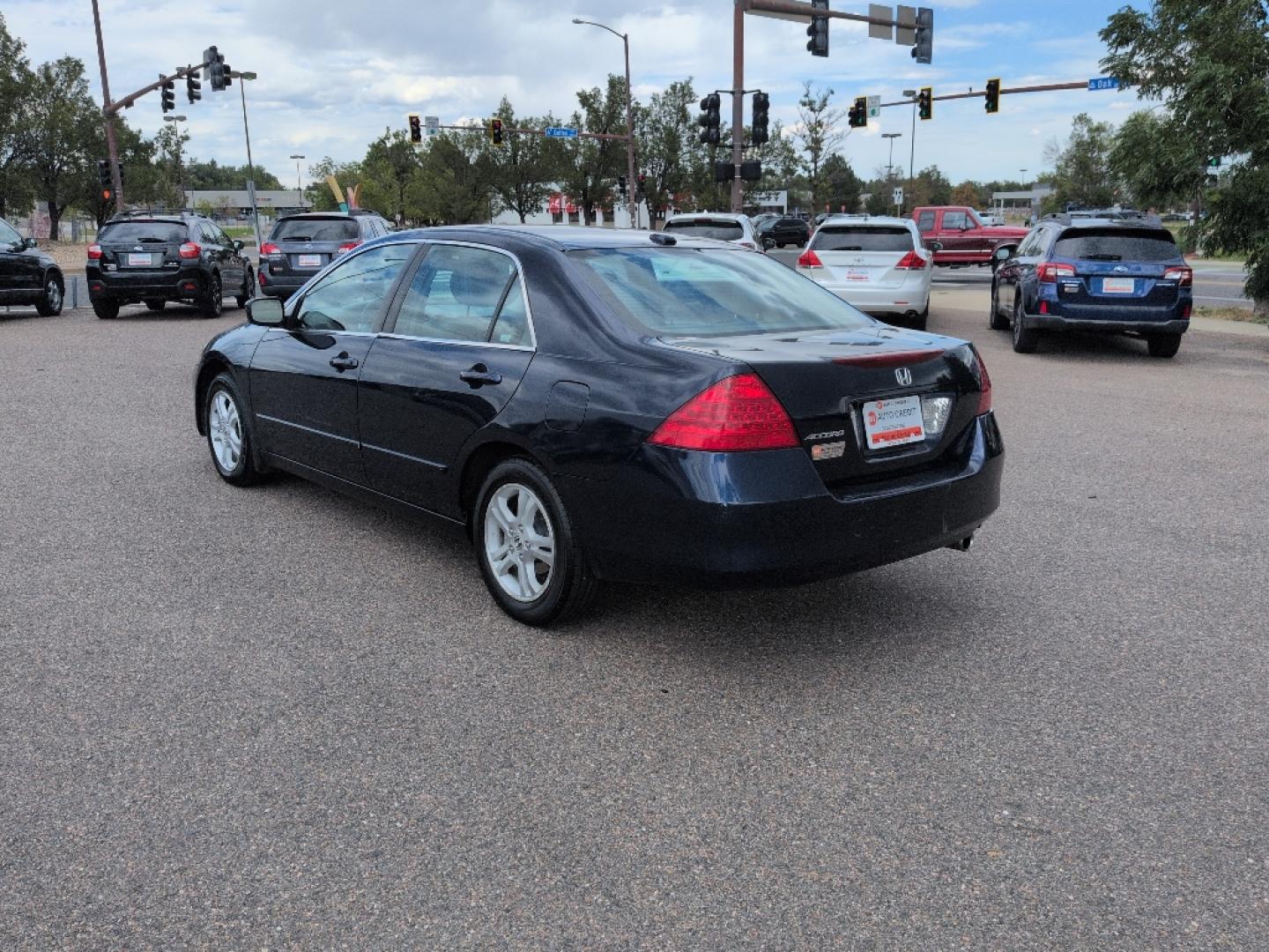 2006 BLUE /EXEMPT Honda Accord EX (1HGCM56856A) with an 4 Cyl, 2.4L engine, Automatic transmission, located at 10890 W. Colfax Ave., Lakewood, CO, 80215, (303) 274-7692, 39.739914, -105.120132- Photo#6