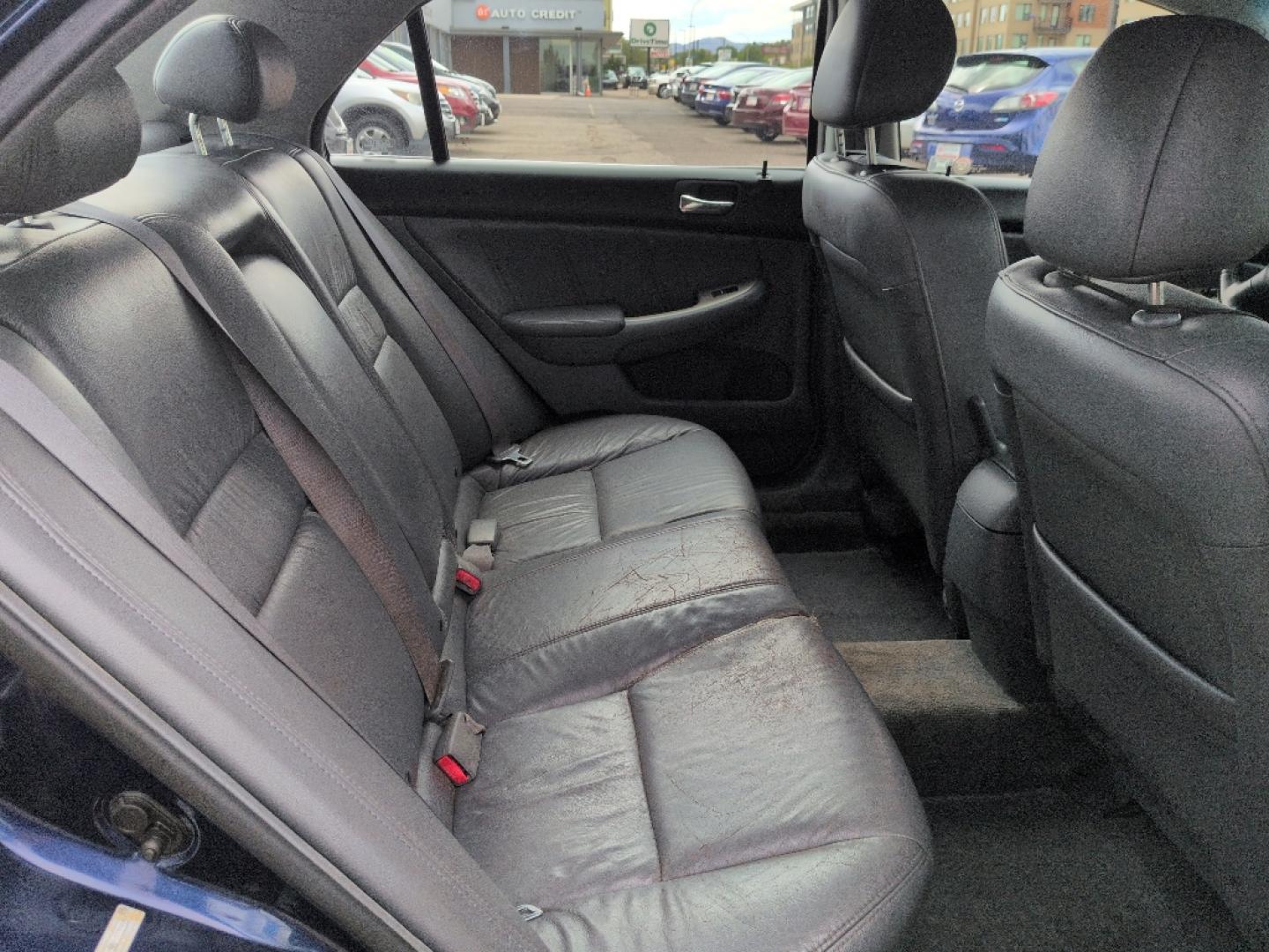2006 BLUE /EXEMPT Honda Accord EX (1HGCM56856A) with an 4 Cyl, 2.4L engine, Automatic transmission, located at 10890 W. Colfax Ave., Lakewood, CO, 80215, (303) 274-7692, 39.739914, -105.120132- Photo#20