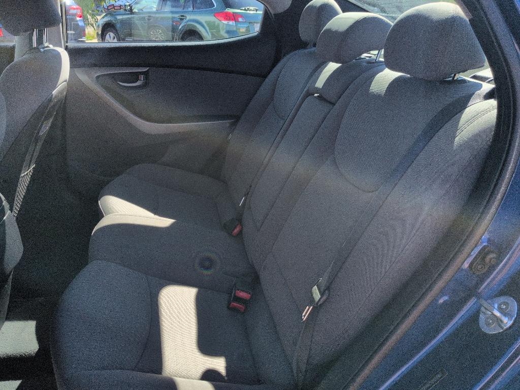 2016 BLUE Hyundai Elantra LIMITED (5NPDH4AE5GH) with an 4 Cyl, 1.8L engine, Automatic transmission, located at 10890 W. Colfax Ave., Lakewood, CO, 80215, (303) 274-7692, 39.739914, -105.120132- Photo#14