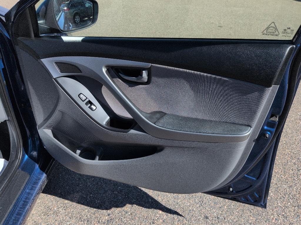 2016 BLUE Hyundai Elantra LIMITED (5NPDH4AE5GH) with an 4 Cyl, 1.8L engine, Automatic transmission, located at 10890 W. Colfax Ave., Lakewood, CO, 80215, (303) 274-7692, 39.739914, -105.120132- Photo#15