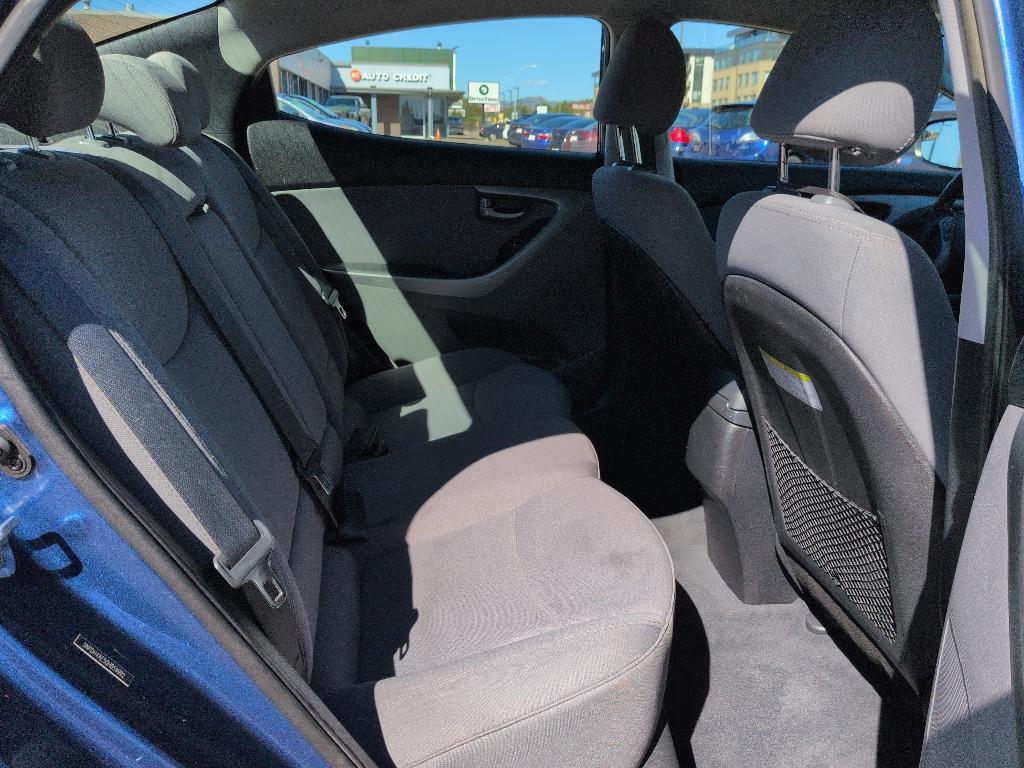 2016 BLUE Hyundai Elantra LIMITED (5NPDH4AE5GH) with an 4 Cyl, 1.8L engine, Automatic transmission, located at 10890 W. Colfax Ave., Lakewood, CO, 80215, (303) 274-7692, 39.739914, -105.120132- Photo#18