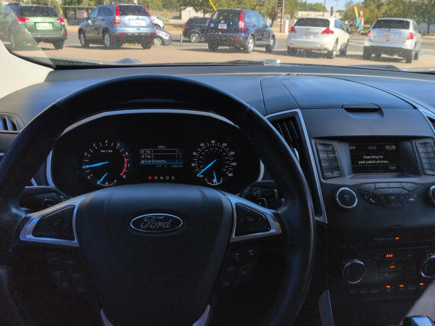 2015 GRAY Ford Edge SEL (2FMTK4J87FB) with an V6, 3.5L engine, Automatic transmission, located at 10890 W. Colfax Ave., Lakewood, CO, 80215, (303) 274-7692, 39.739914, -105.120132- Photo#10