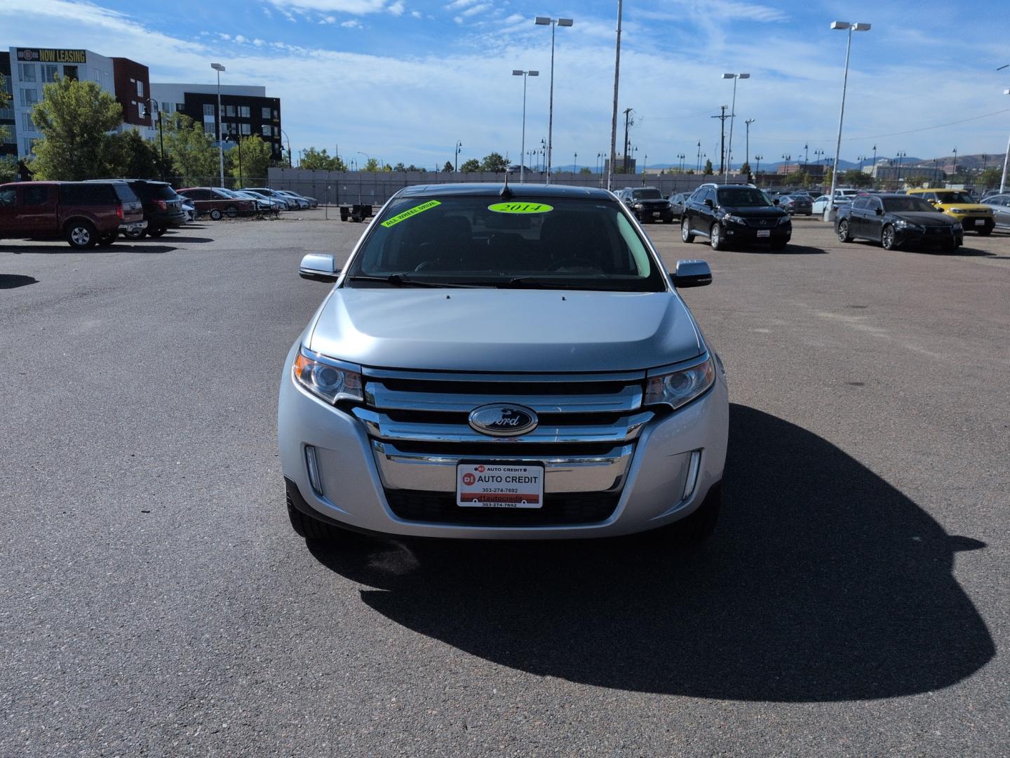 2014 SILVER Ford Edge Limited (2FMDK4KC6EB) with an V6, 3.5L engine, Automatic transmission, located at 10890 W. Colfax Ave., Lakewood, CO, 80215, (303) 274-7692, 39.739914, -105.120132- Photo#1