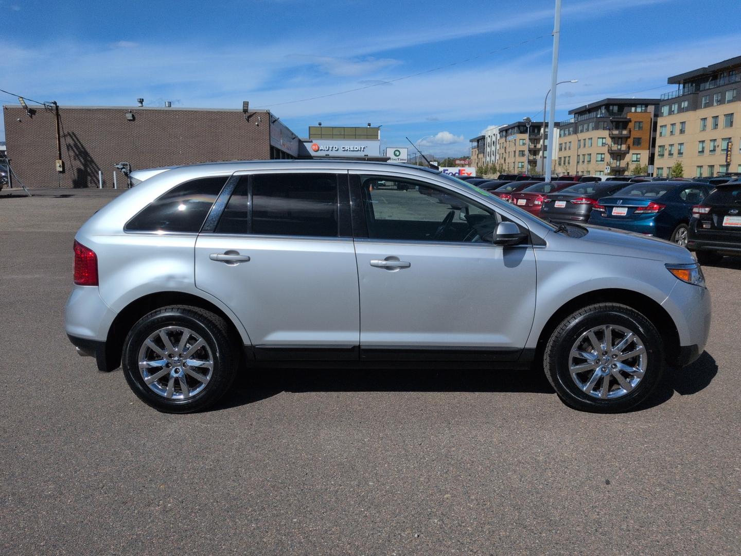 2014 SILVER Ford Edge Limited (2FMDK4KC6EB) with an V6, 3.5L engine, Automatic transmission, located at 10890 W. Colfax Ave., Lakewood, CO, 80215, (303) 274-7692, 39.739914, -105.120132- Photo#3