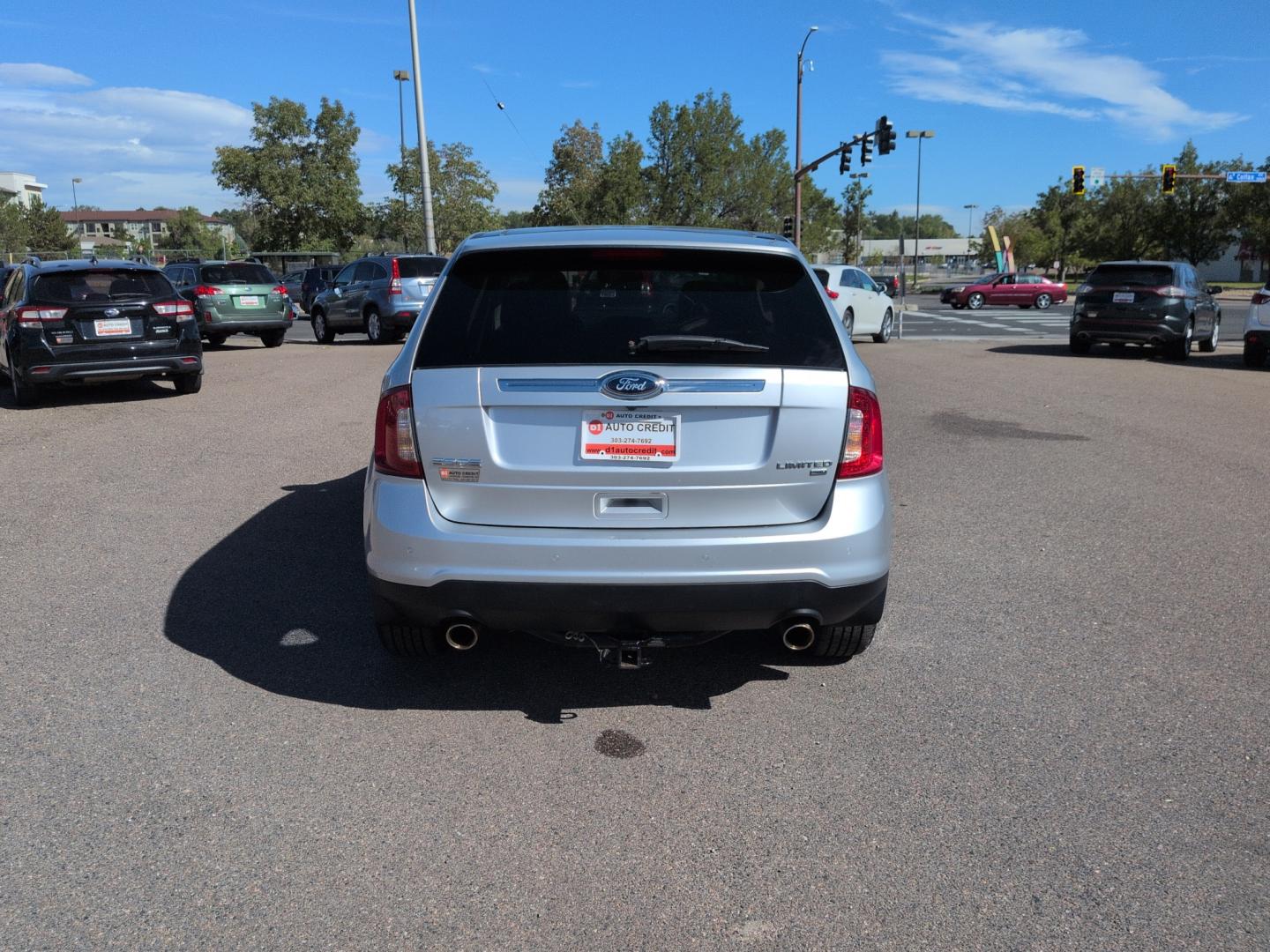 2014 SILVER Ford Edge Limited (2FMDK4KC6EB) with an V6, 3.5L engine, Automatic transmission, located at 10890 W. Colfax Ave., Lakewood, CO, 80215, (303) 274-7692, 39.739914, -105.120132- Photo#5