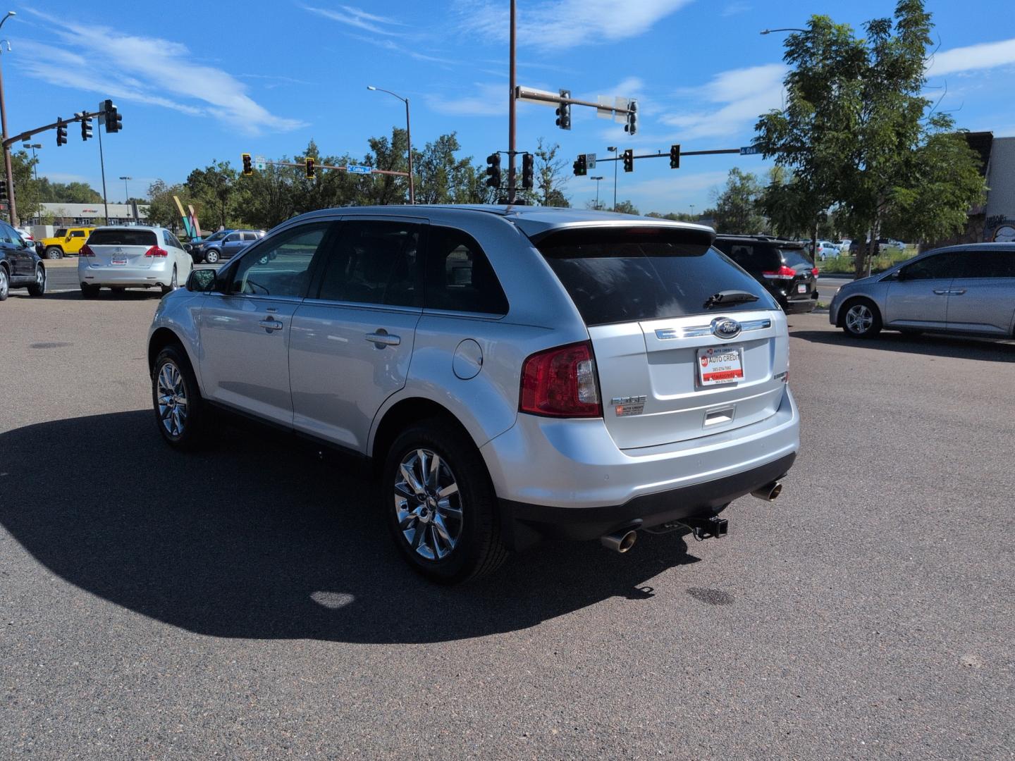 2014 SILVER Ford Edge Limited (2FMDK4KC6EB) with an V6, 3.5L engine, Automatic transmission, located at 10890 W. Colfax Ave., Lakewood, CO, 80215, (303) 274-7692, 39.739914, -105.120132- Photo#6