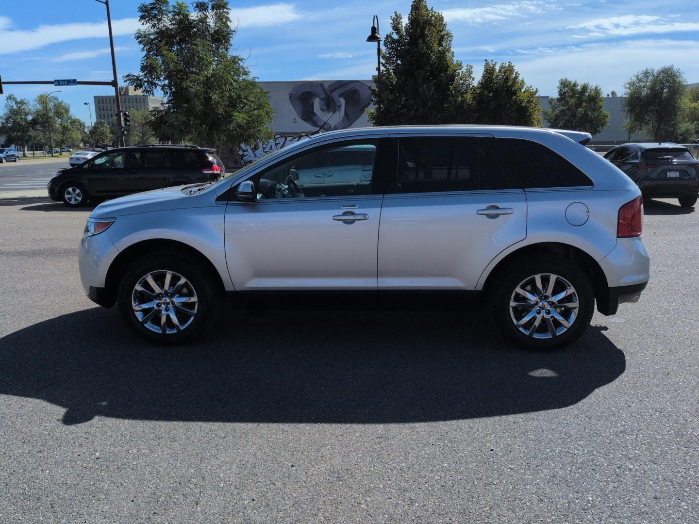 2014 SILVER Ford Edge Limited (2FMDK4KC6EB) with an V6, 3.5L engine, Automatic transmission, located at 10890 W. Colfax Ave., Lakewood, CO, 80215, (303) 274-7692, 39.739914, -105.120132- Photo#7