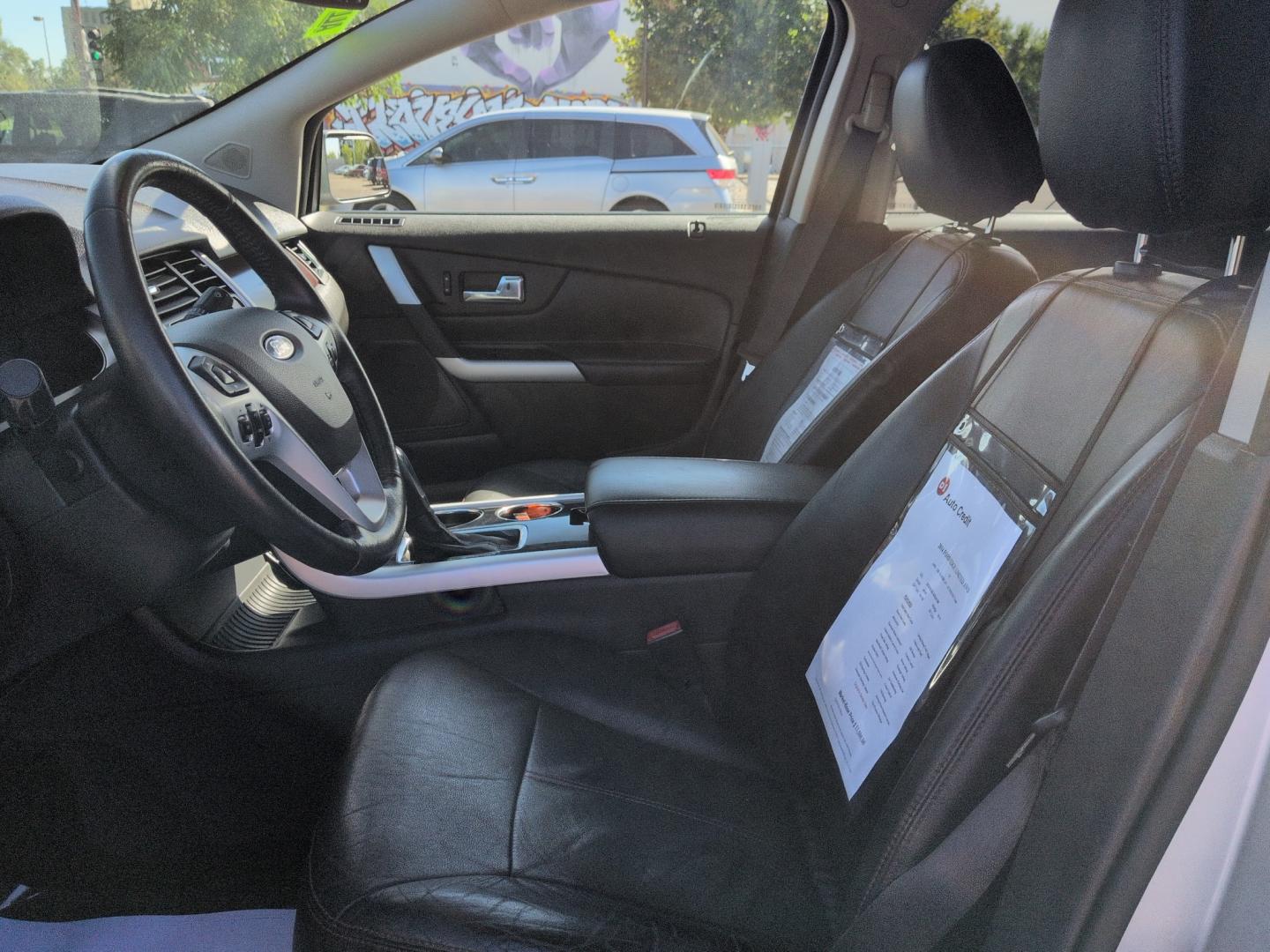 2014 SILVER Ford Edge Limited (2FMDK4KC6EB) with an V6, 3.5L engine, Automatic transmission, located at 10890 W. Colfax Ave., Lakewood, CO, 80215, (303) 274-7692, 39.739914, -105.120132- Photo#9